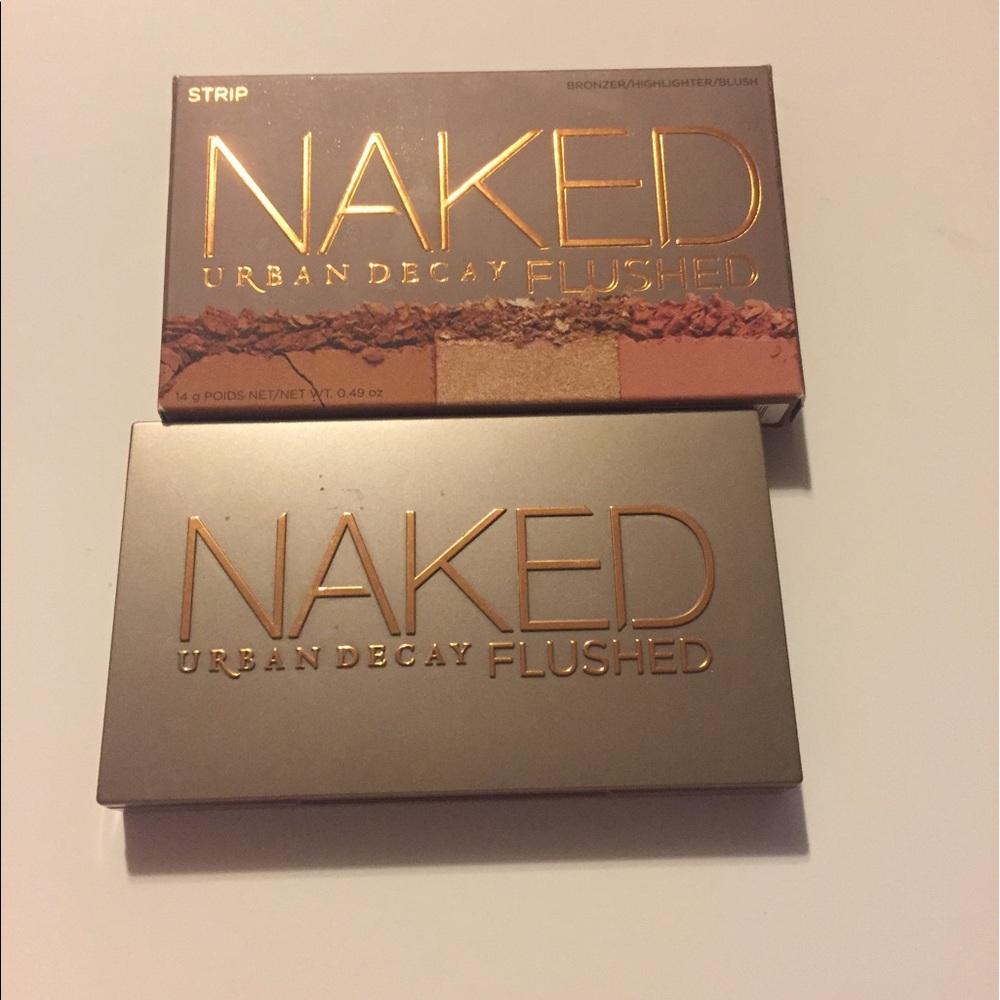 Urban decay naked flush palette.