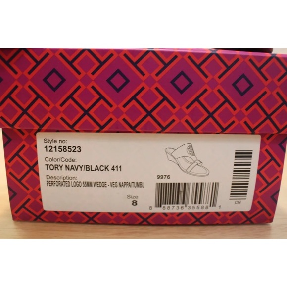 Brand new Authentic Tory Burch wedge sandals - Picture 5 of 5