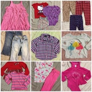 name brand 18-24 month baby girl clothes