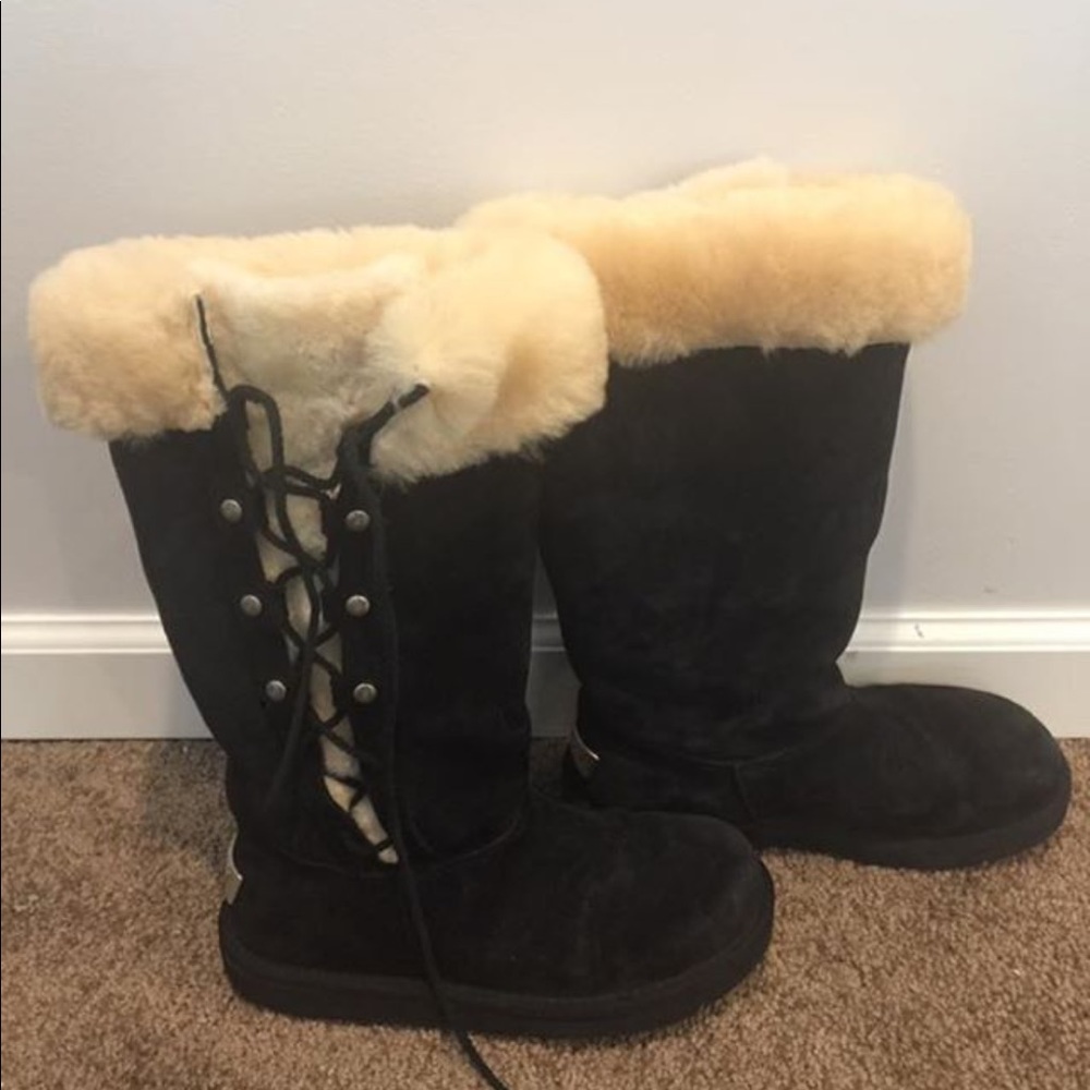 Tall UGG Lace Up Boots