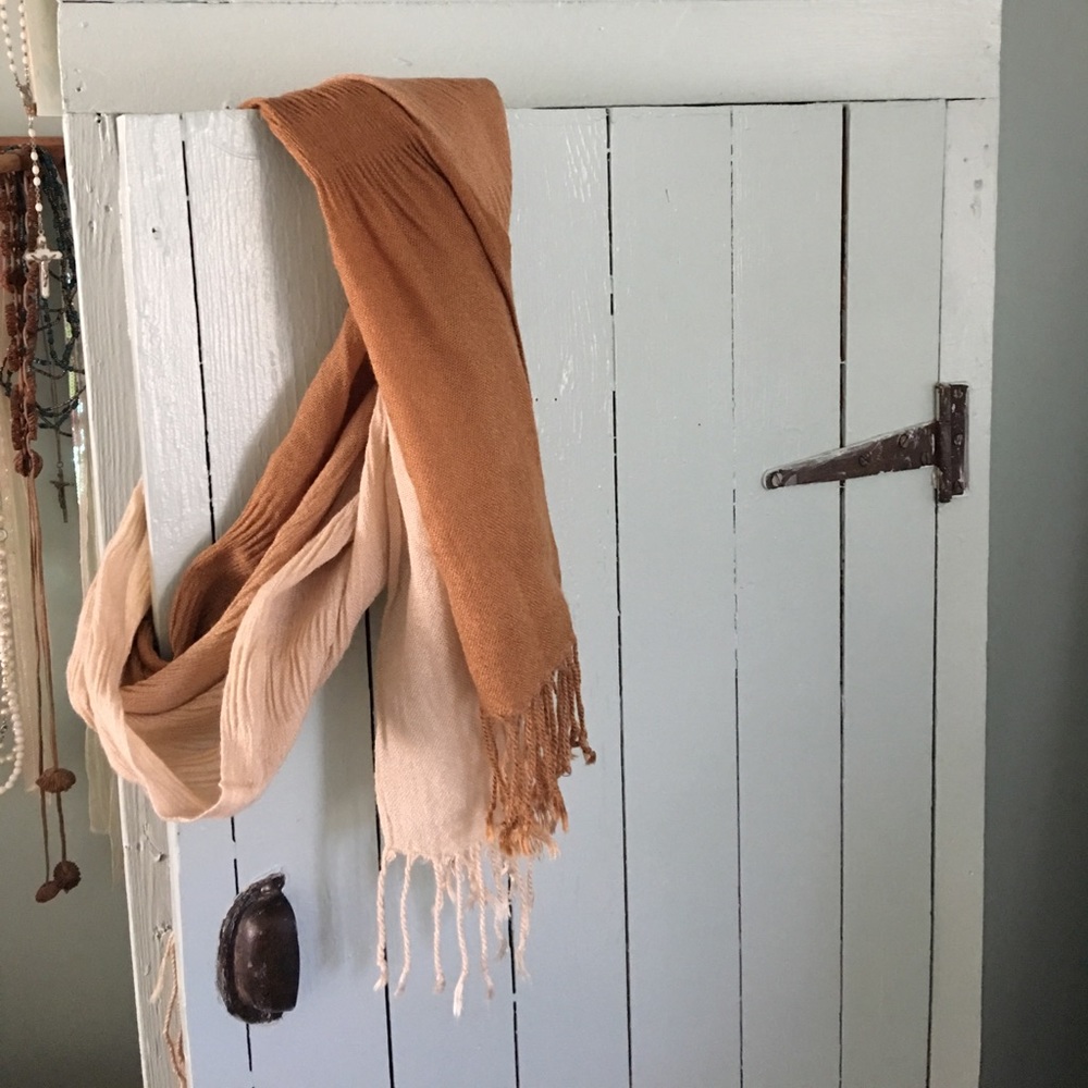 Brown scarf