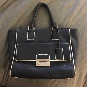 Michael Kors Audrey leather satchel