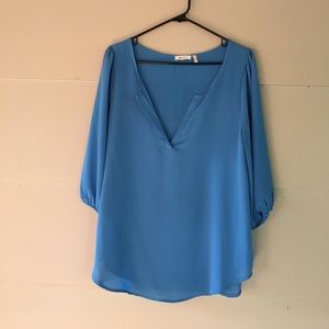 Tiffany blue blouse from Francesca's