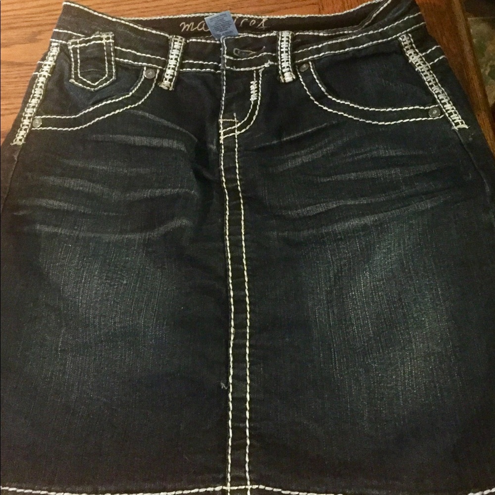 Blue jean skirt