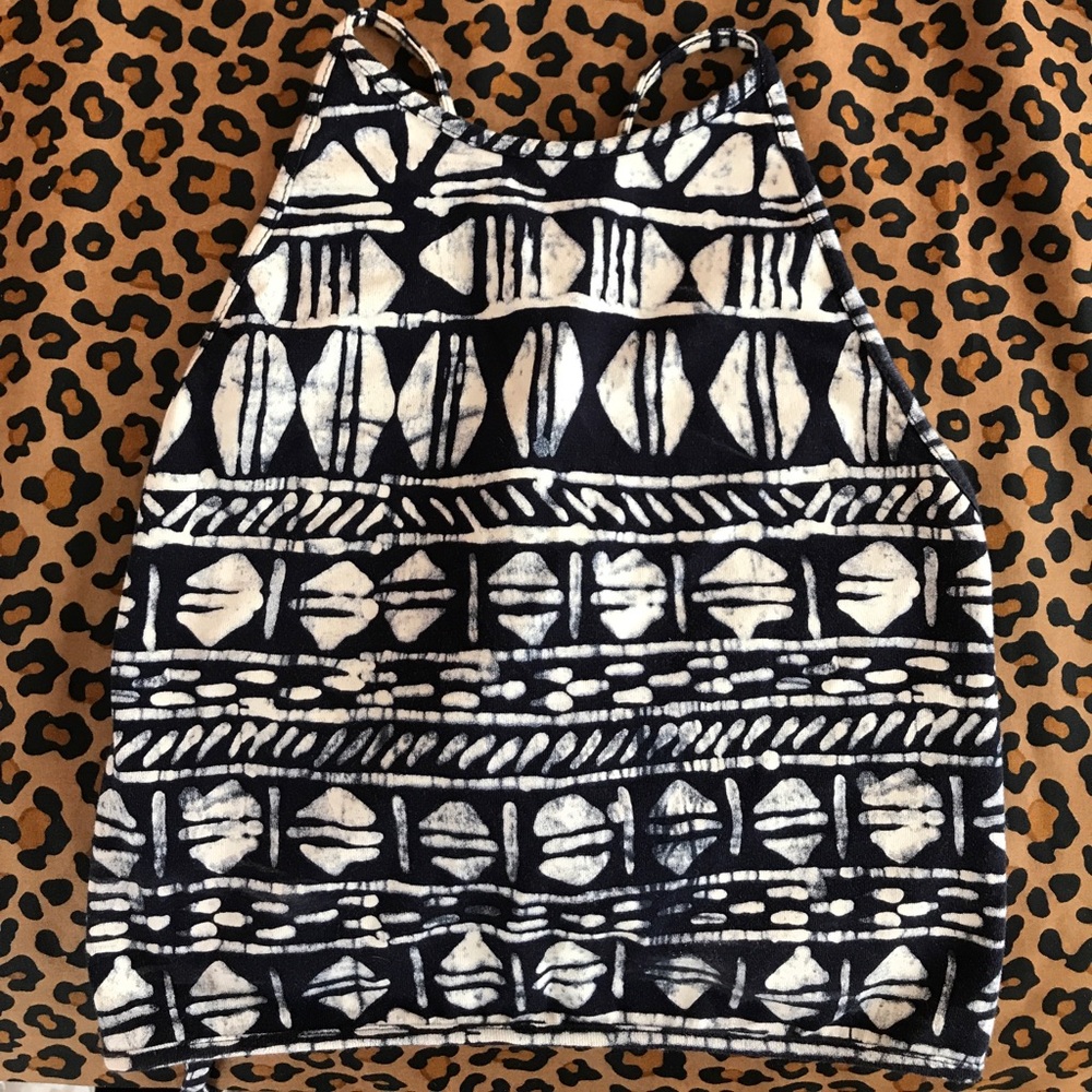 Forever 21 Criss Cross Crop Top