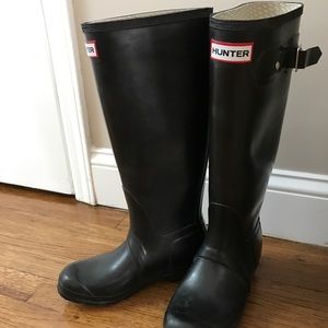 Black Original Hunter Boots women