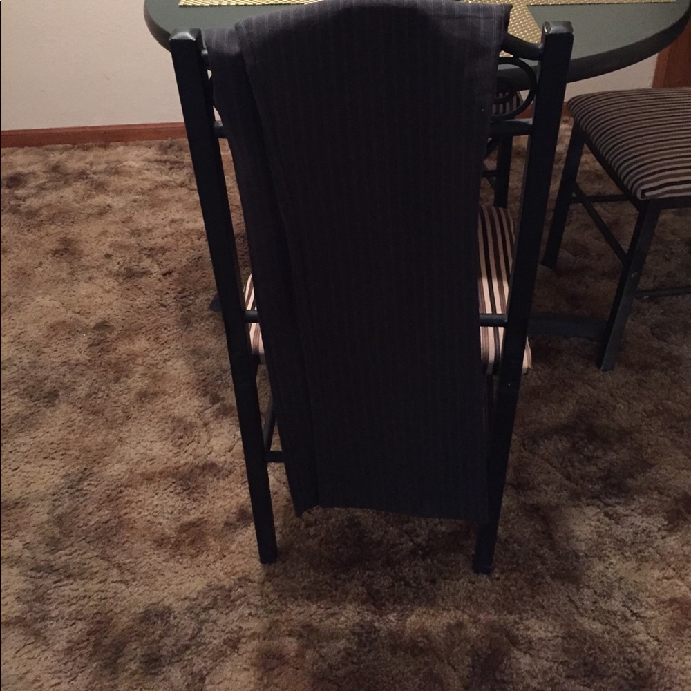 Suit and slacks for sale. Pinstriped. Size 3.