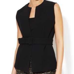 Phillip Lim 3.1 Trompe L'Oeil Vest, Black 2