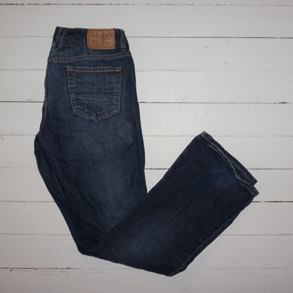 American Eagle straight 77 jeans