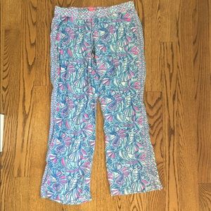 Lilly Pulitzer for Target blue print beach pant
