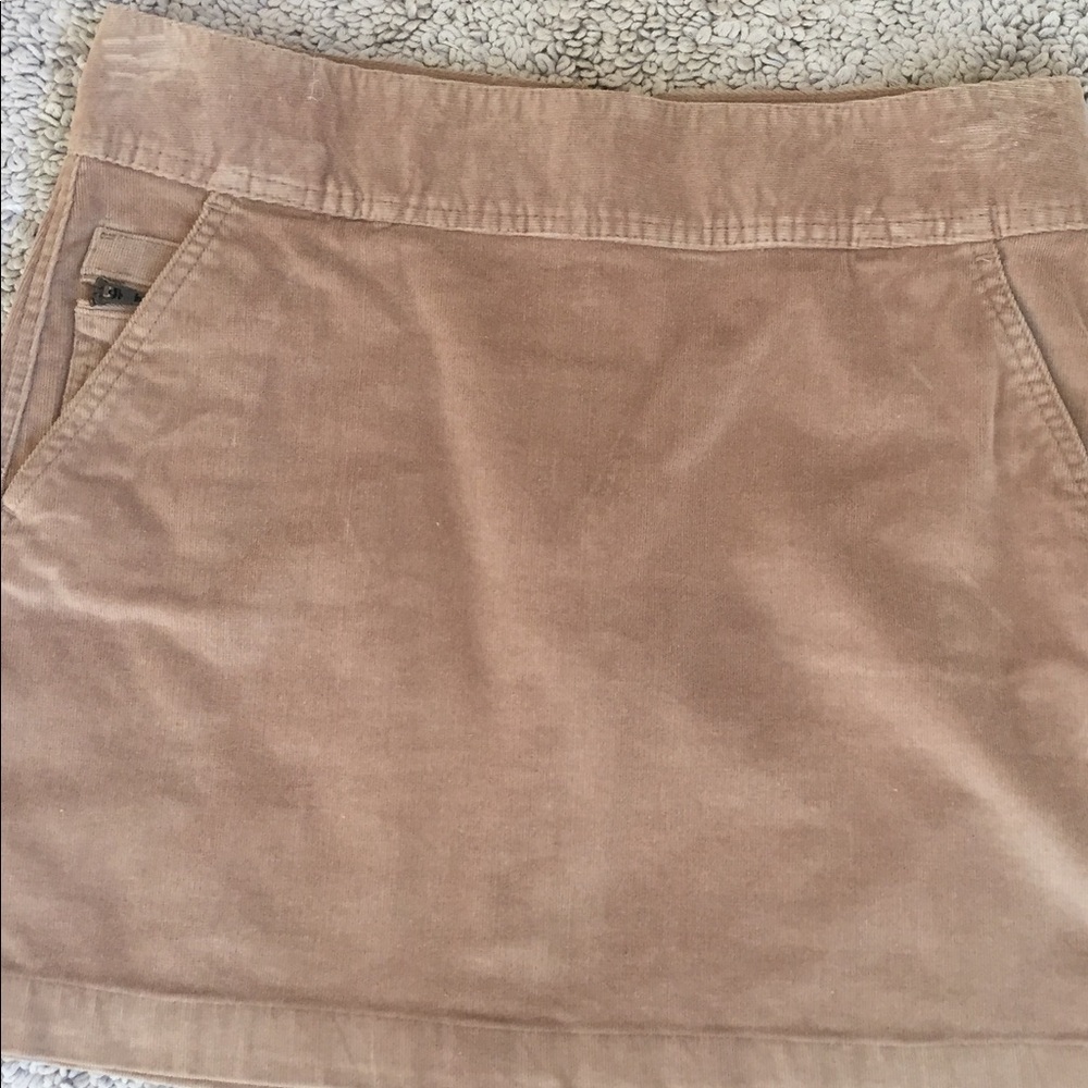 Corduroy Mini Skirt