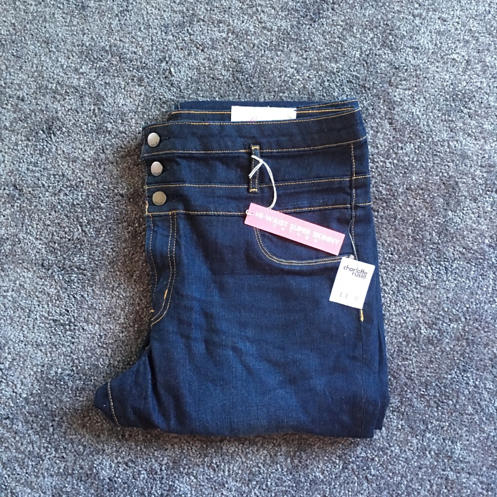 Charlotte Russe High Waisted Jeans