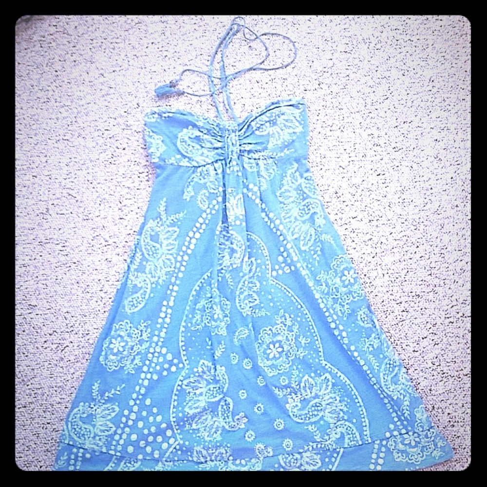 Adjustable halter top Sundress