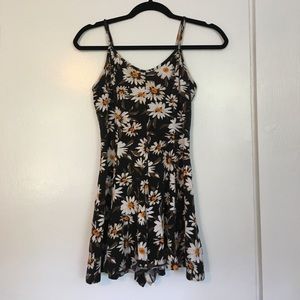 flower romper urban outfitters