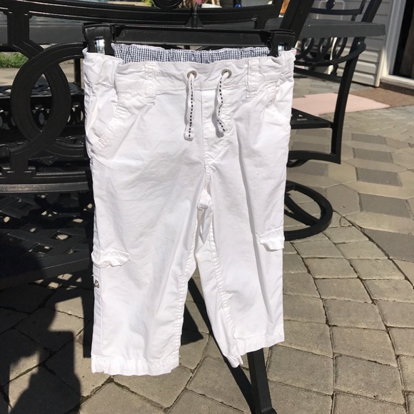 H & M Toddler BOYS White Pants - Picture 1 of 3