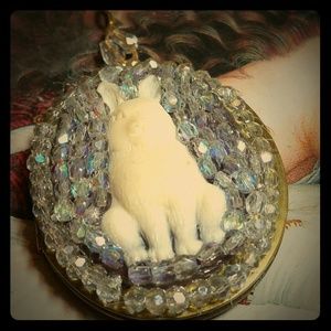 #0048 Artisan Handcrafted Cameo Locket