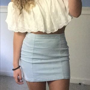 mini skirt from forever 21