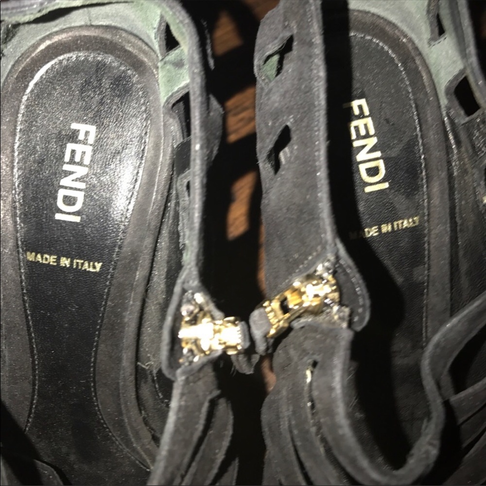 Fendi Black heels