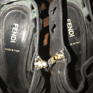 Fendi Black heels