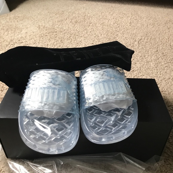 Puma Fenty jelly slide WNS Puma white-puma white. - Picture 3 of 4