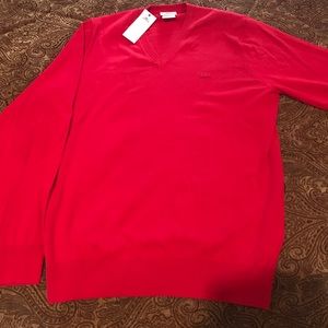 Lacoste V-Neck Sweater