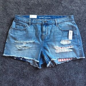 Old Navy American Flag shorts