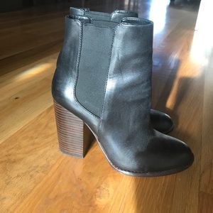 Black ankle bootie