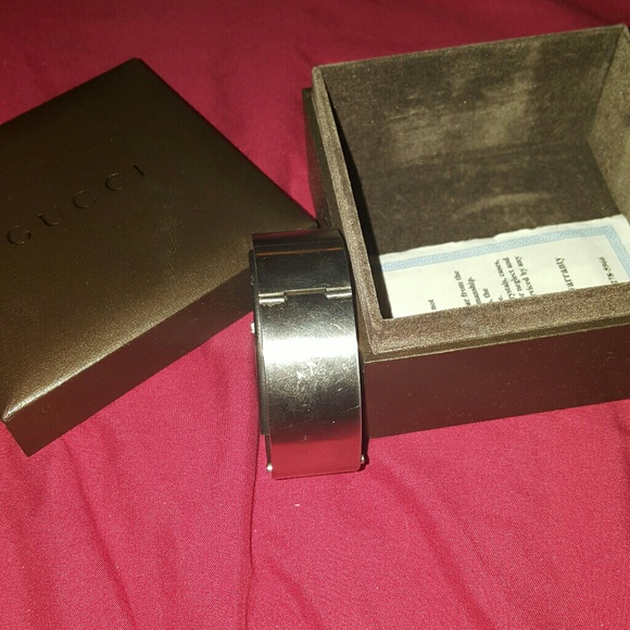 Gucci cuff watch