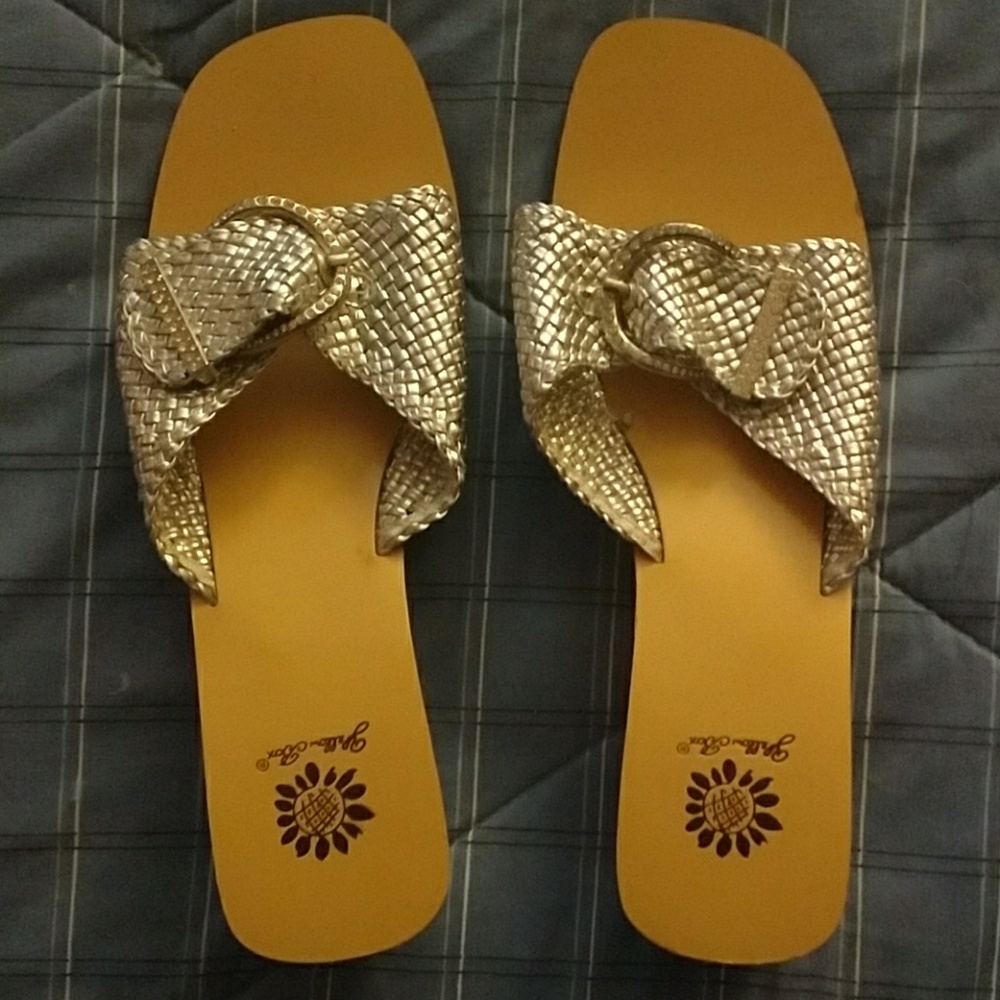 Silver Slides by Yellow Box