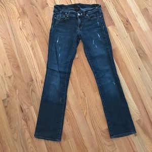 Genetic denim skinny straight jean The Liam sz 27