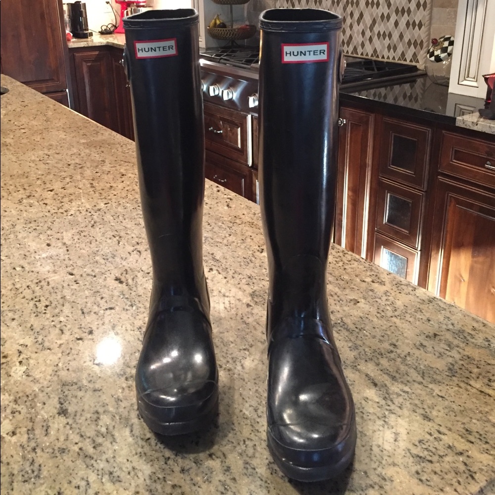 Hunter Boots size 8