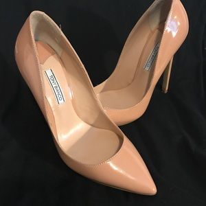 Tony Bianco Leola Nude Patent size 7 Pumps