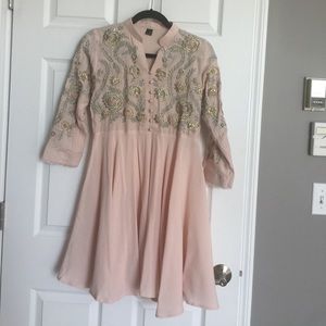 Beautiful peplum style kameez