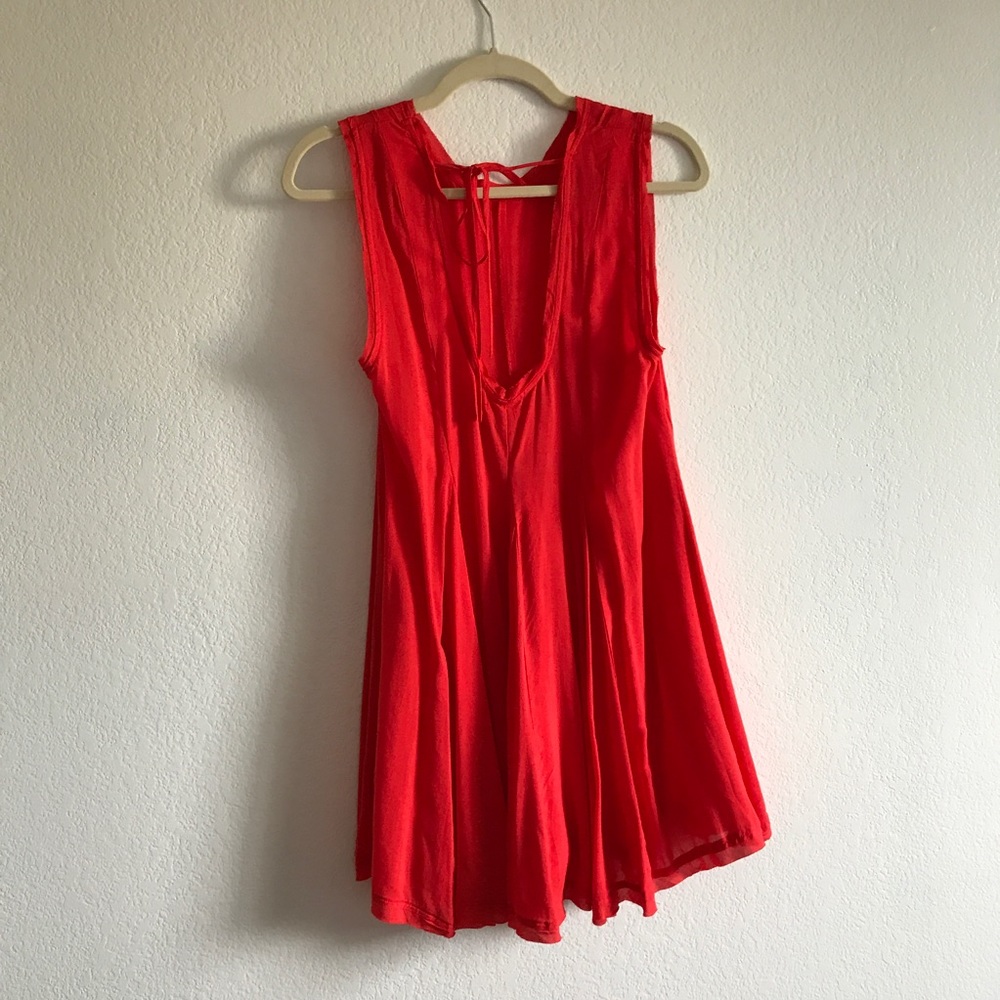 ❌SOLD ❌ Urban Outfitters Red Baby Doll Dress