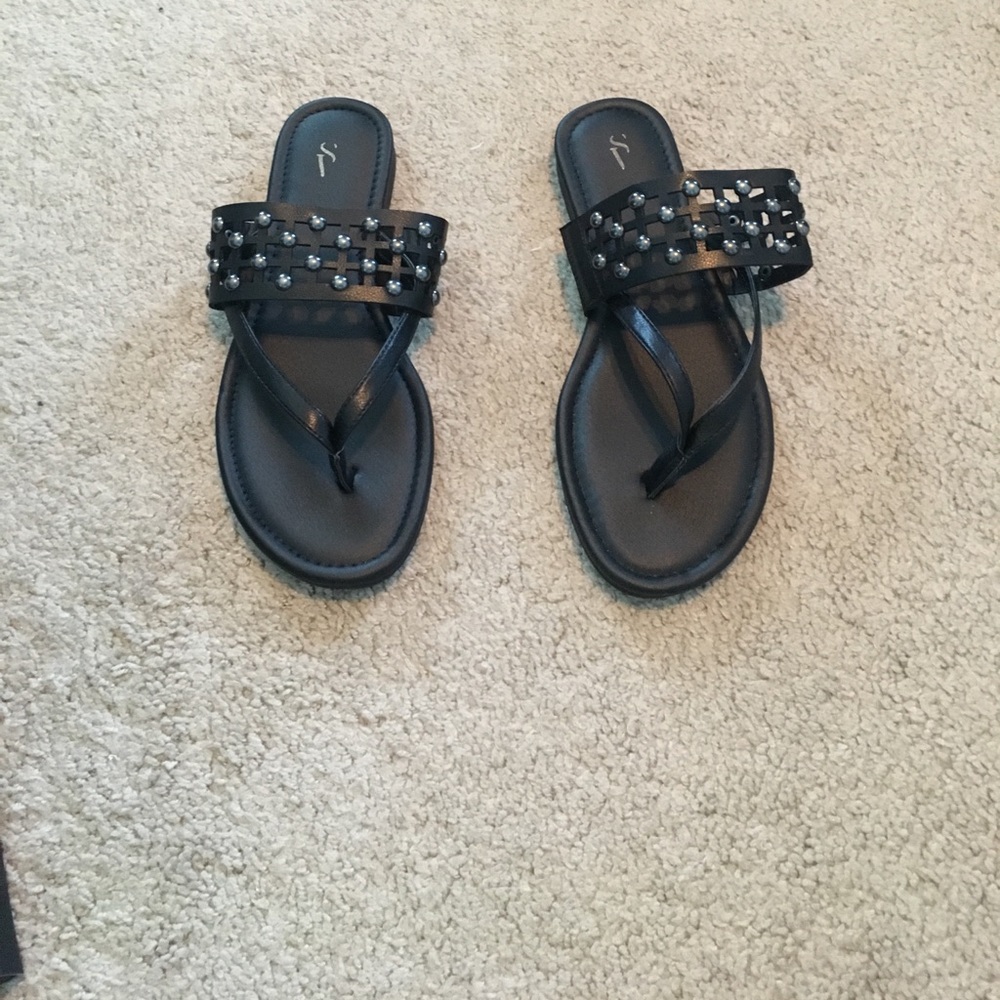 Black sandals