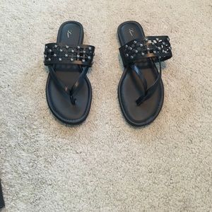 Black sandals