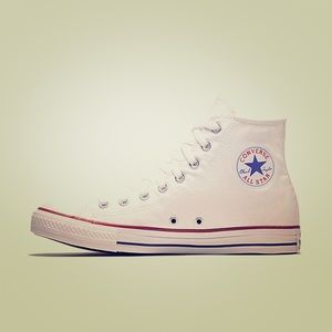 White High Top Converse