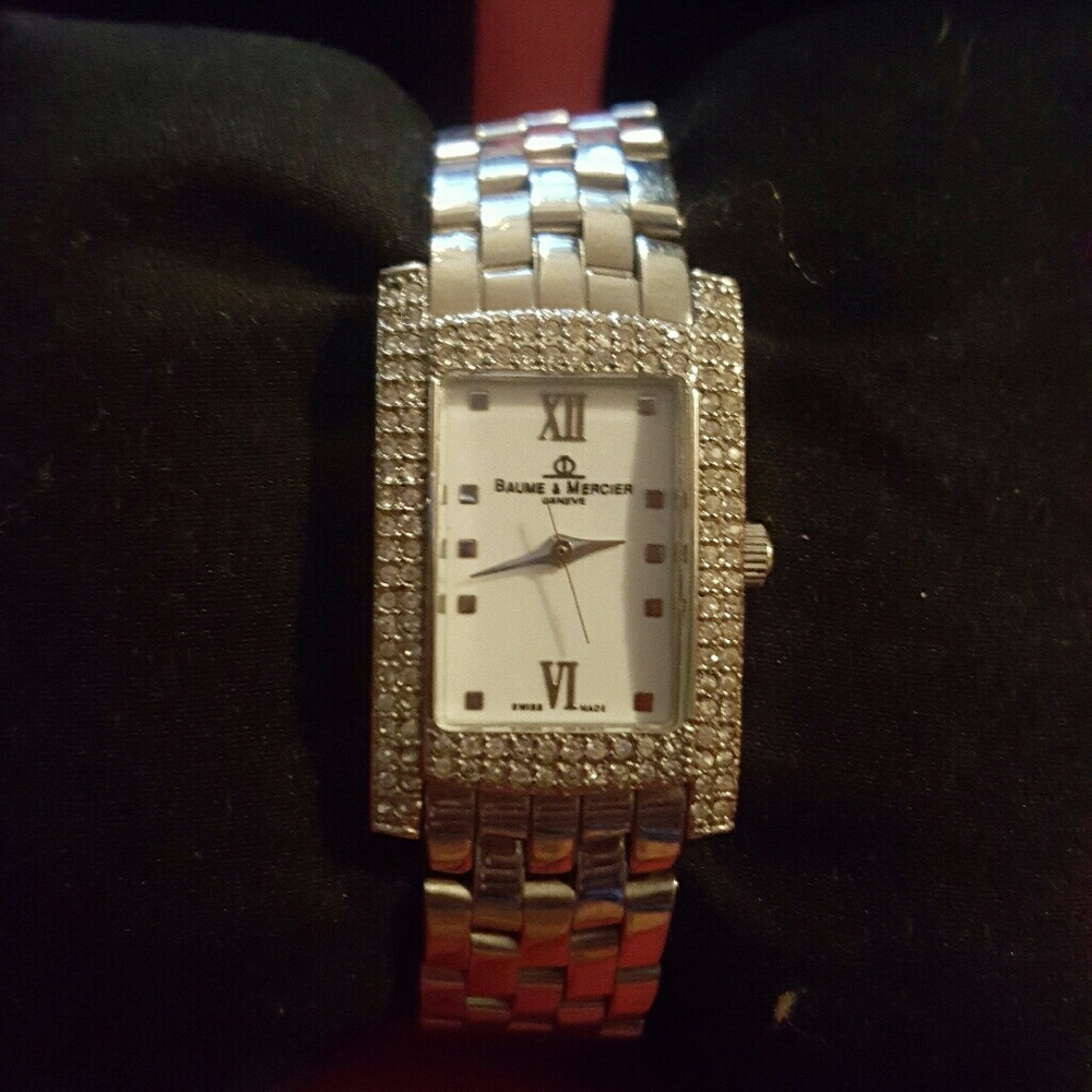 Baume & Mercier diamond watch