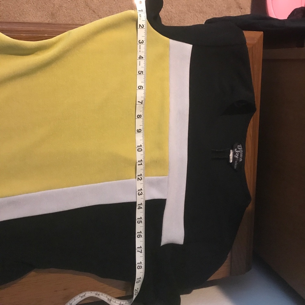 VTG mod scooter Vespa twiggy dress color block - Picture 5 of 6
