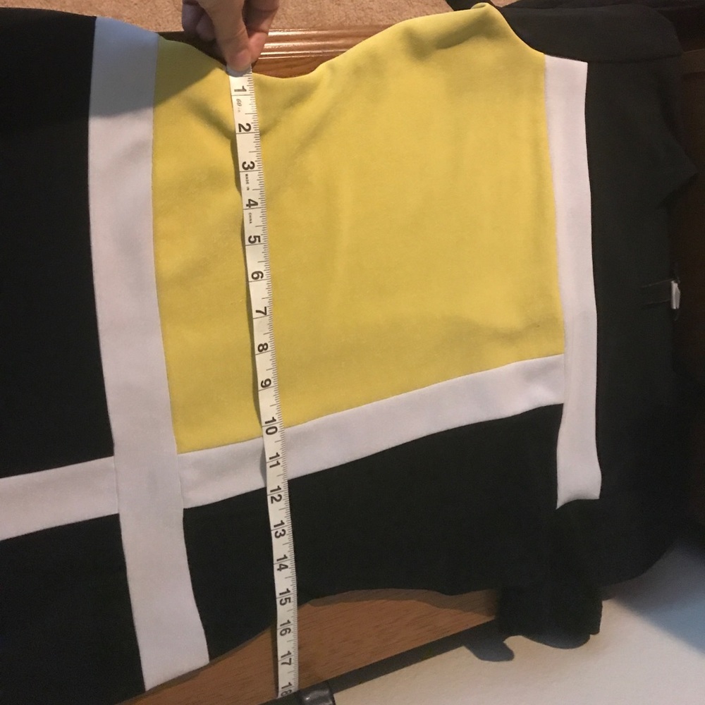 VTG mod scooter Vespa twiggy dress color block - Picture 6 of 6