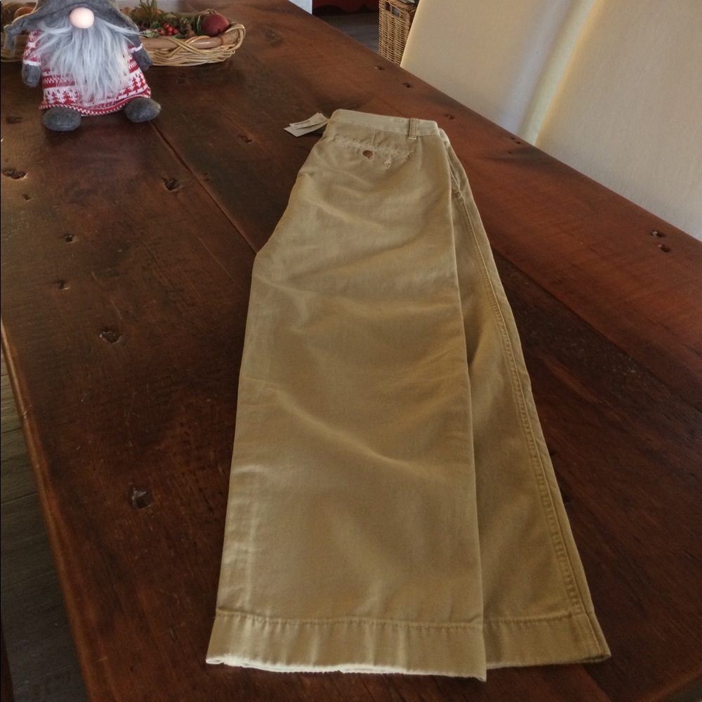 J Crew NWT boyfriend distressed khakis 2petite - Picture 7 of 7