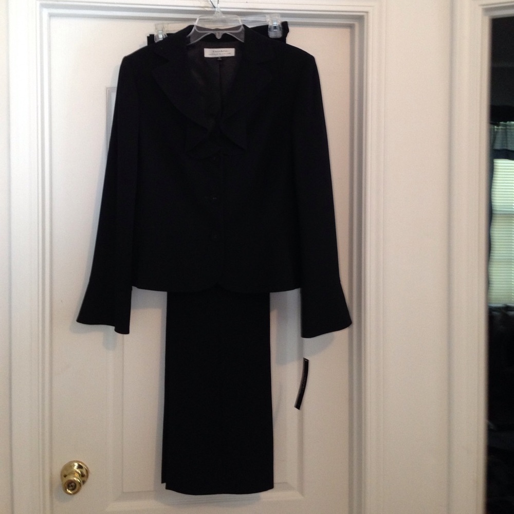 A 2 Piece Black Suit