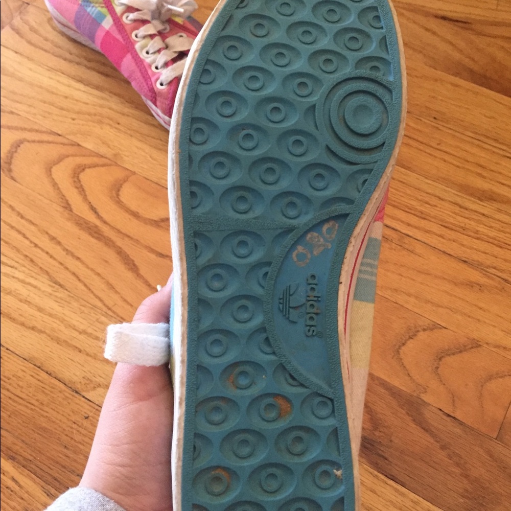 SOLD - Pastel Adidas Sneakers - Picture 3 of 4