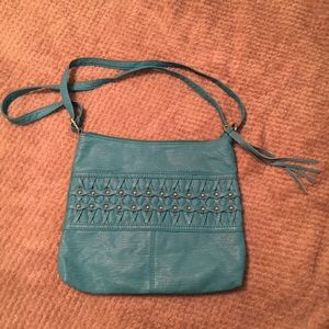 Red by Marco Ecko blue crossbody