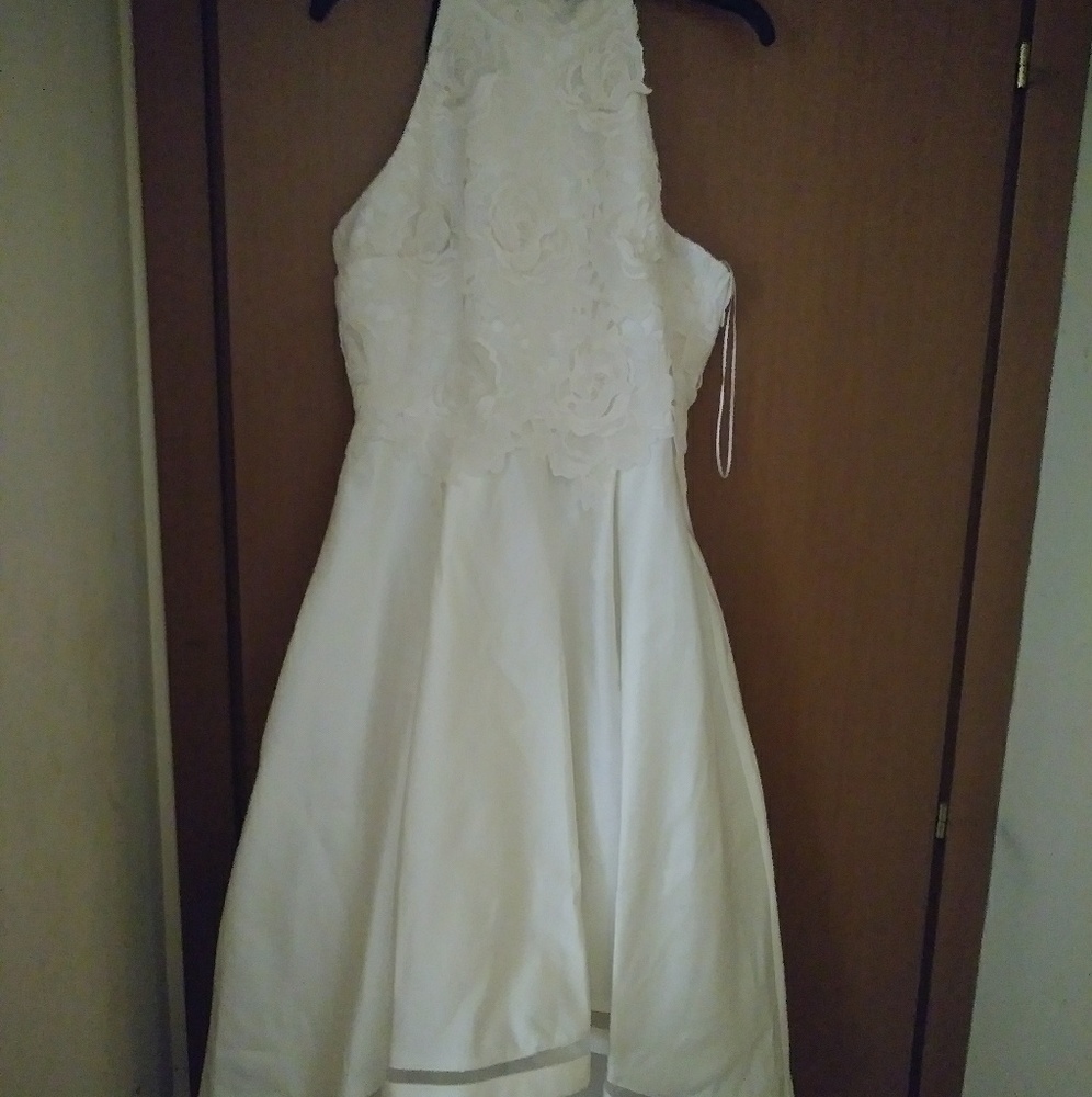 White dress
