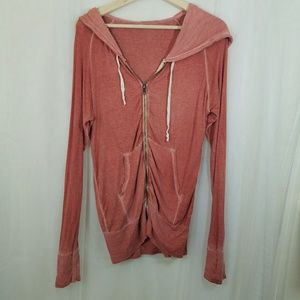 Brandy Melville Zip Up Hoodie