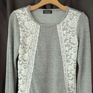 Lace, Long sleeve, sweater shirt,
