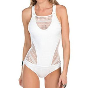 BECCA One-Piece High Neck Swimsuit