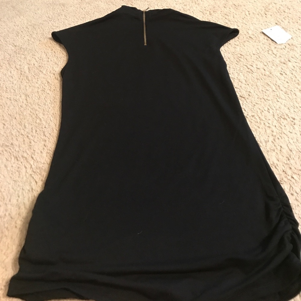 White House Black Market ruched faux turtleneck