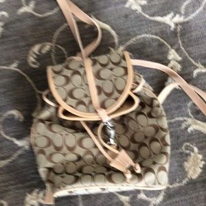 Coach backpack